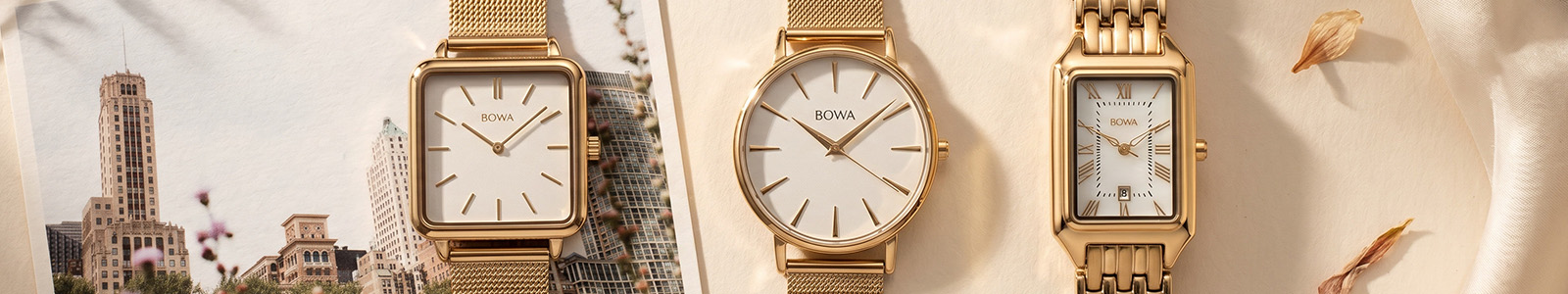 BOWA Watches for ladies. Brand story