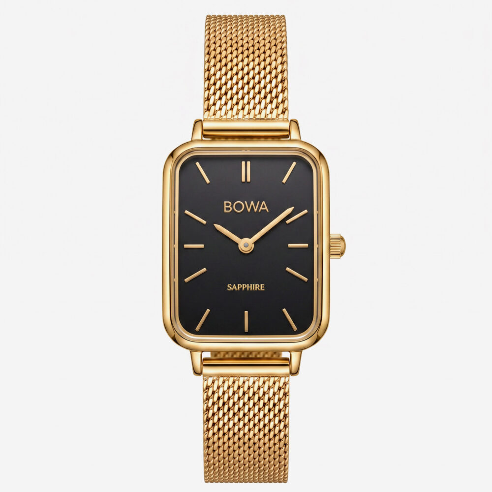DUBAI - Black - Gold - Mesh