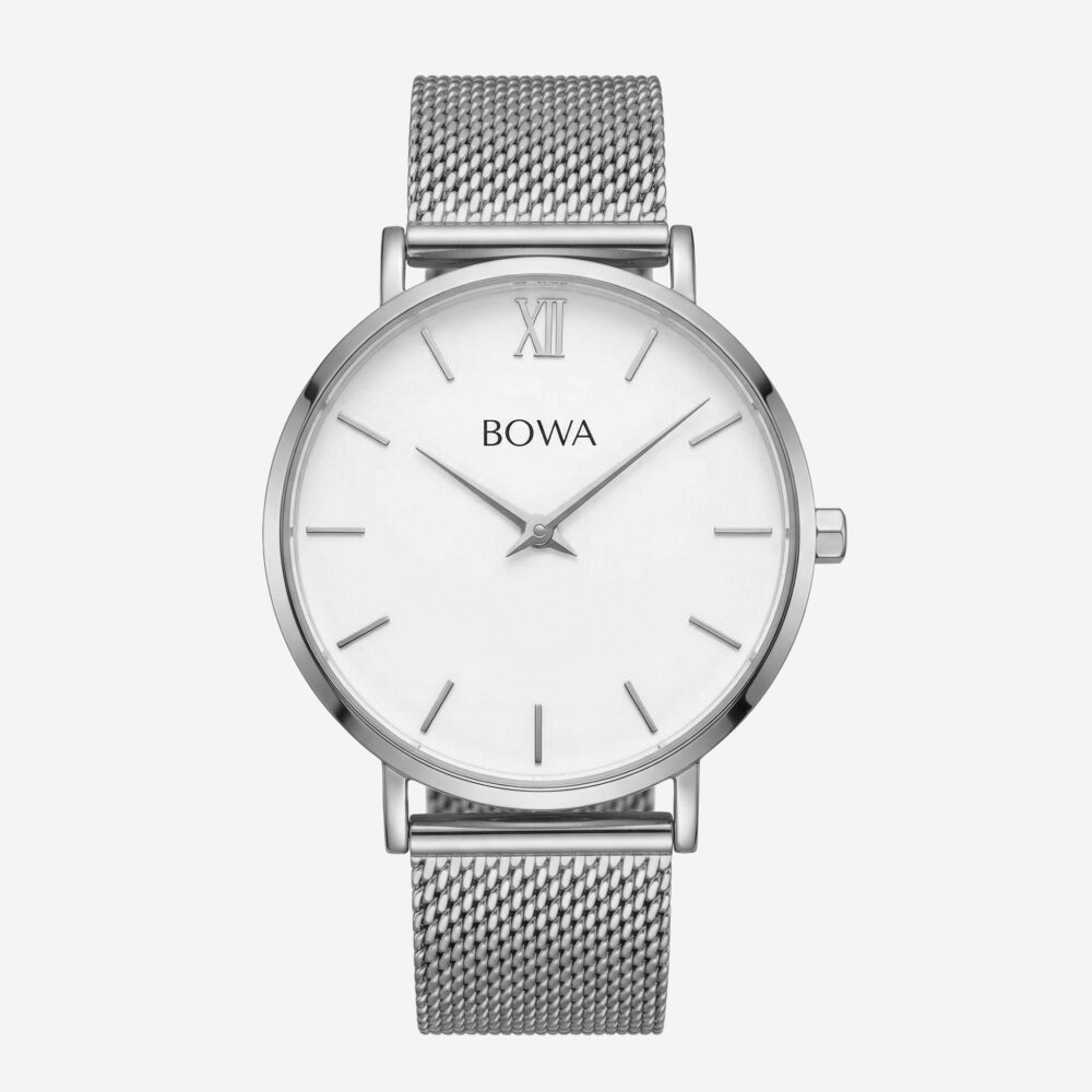 LONDON - White - Silver