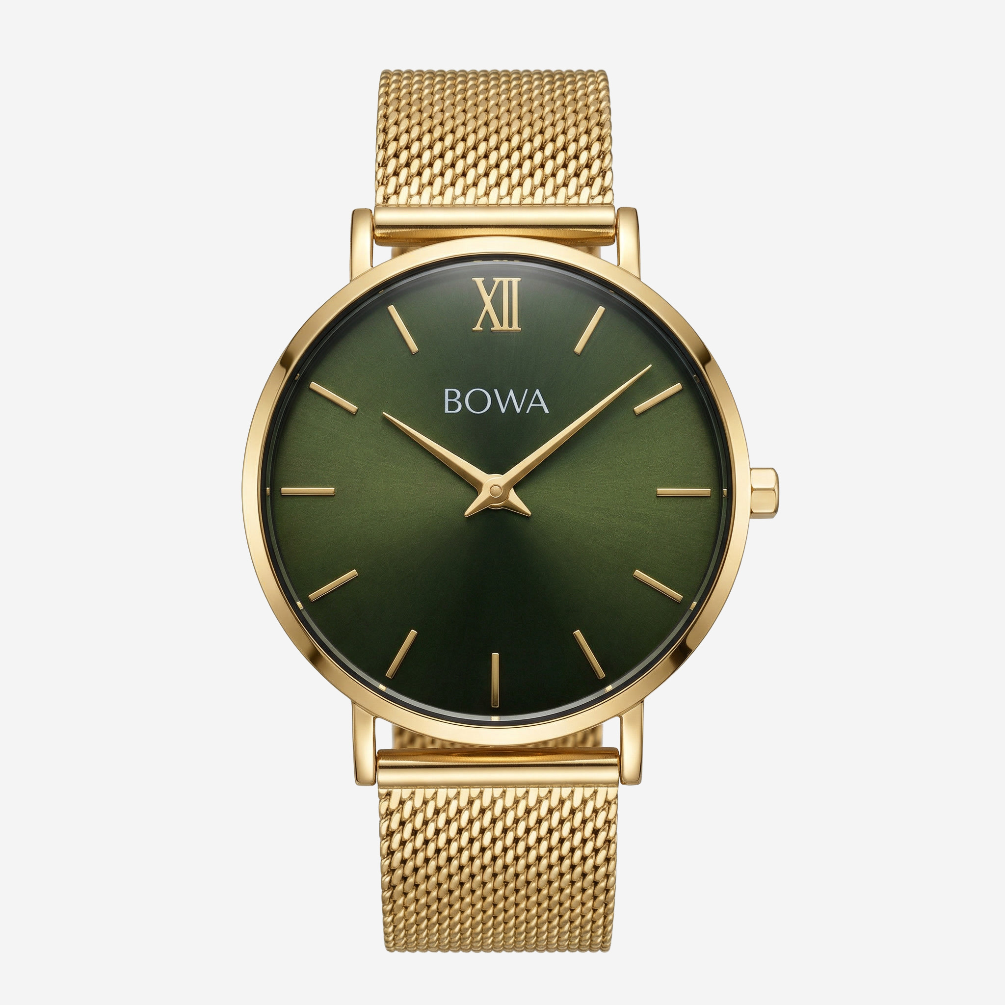 LONDON - Green - Gold - Mesh