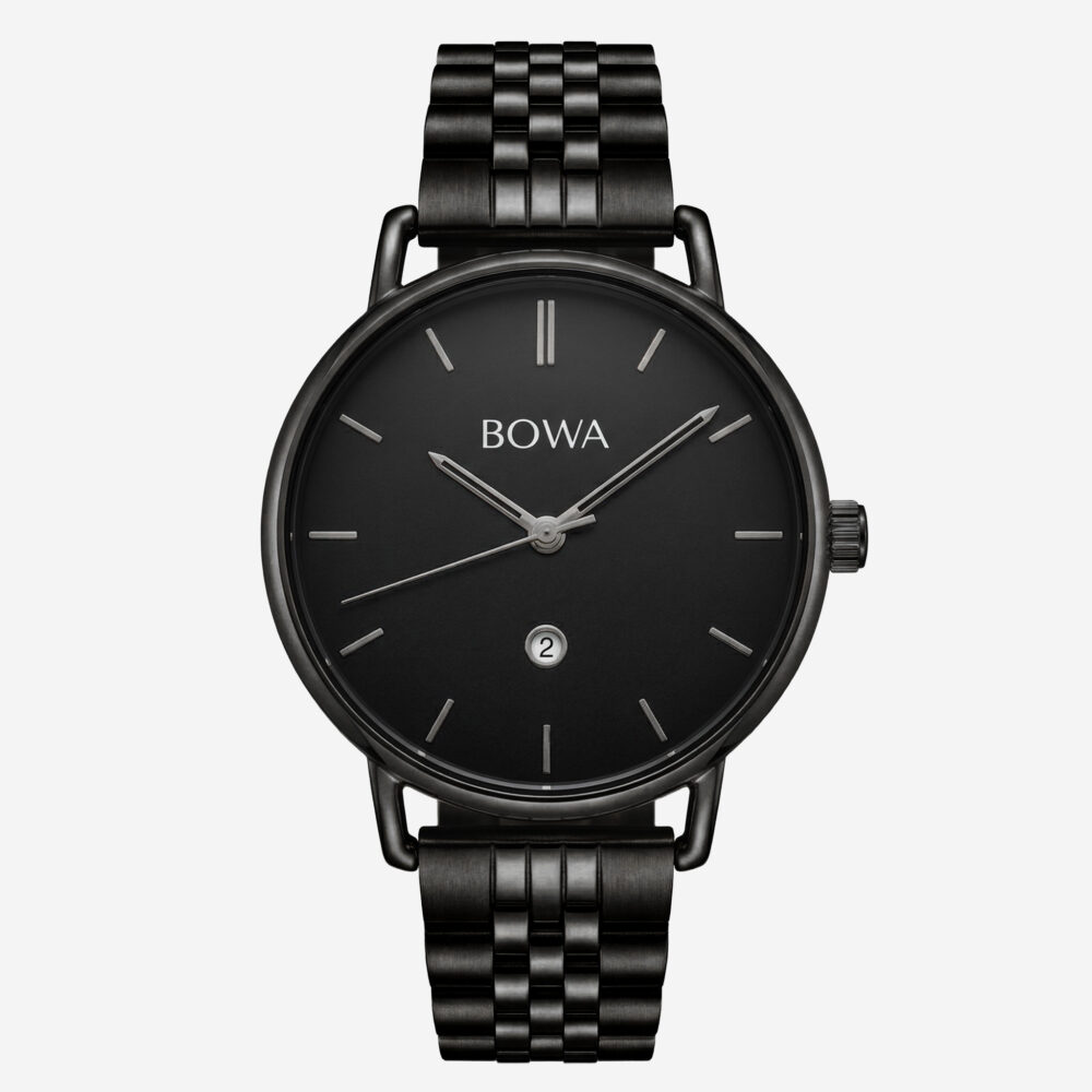 MILAN - Black - Silver Tone - Steel