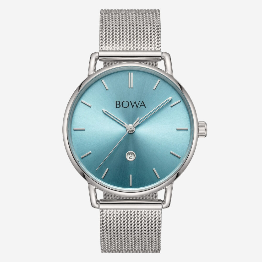 MILAN - Ice Blue - Silver - Mesh