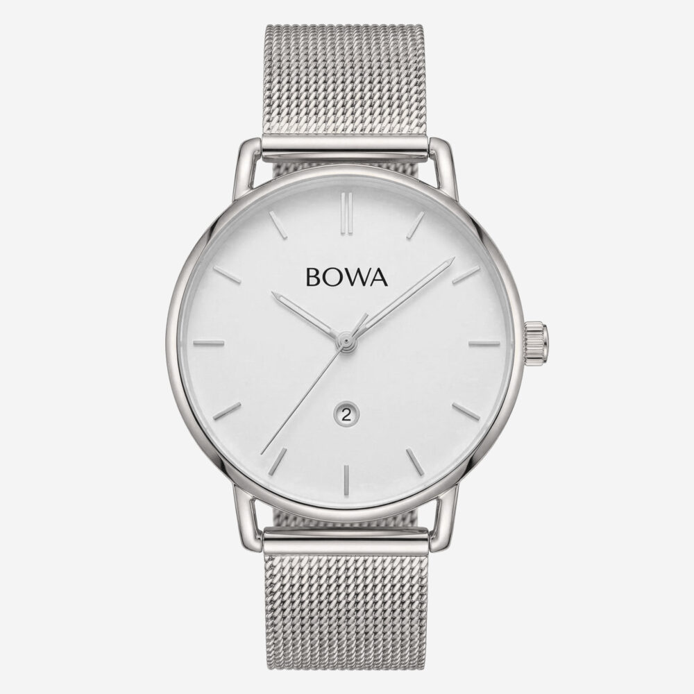 MILAN - White - Silver - Mesh