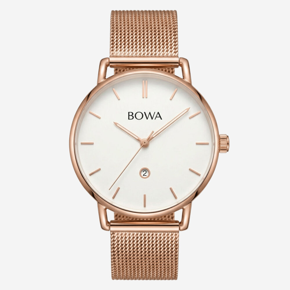 MILAN - White - Rose Gold - Mesh