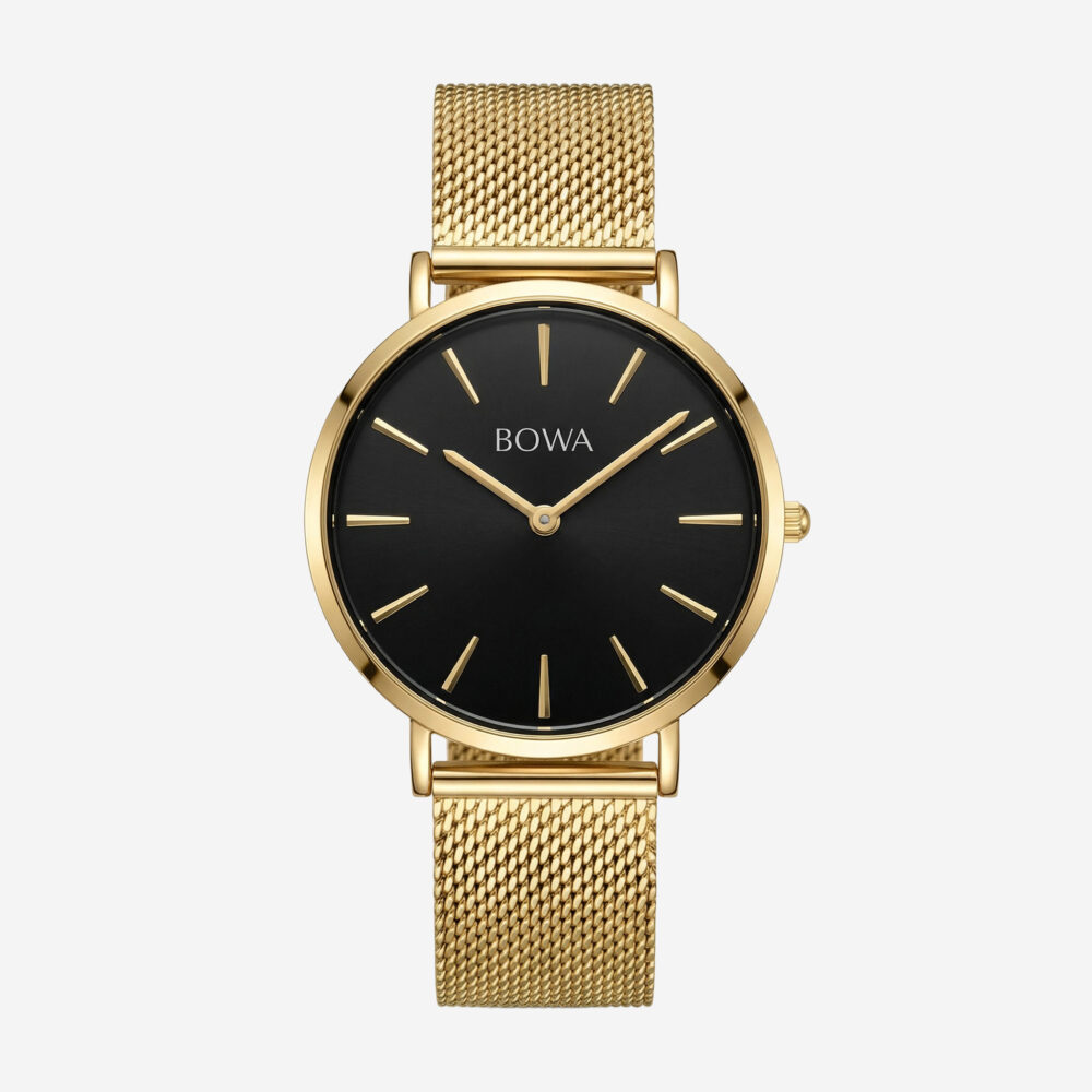 NEW YORK PETITE - Black - Gold - Mesh
