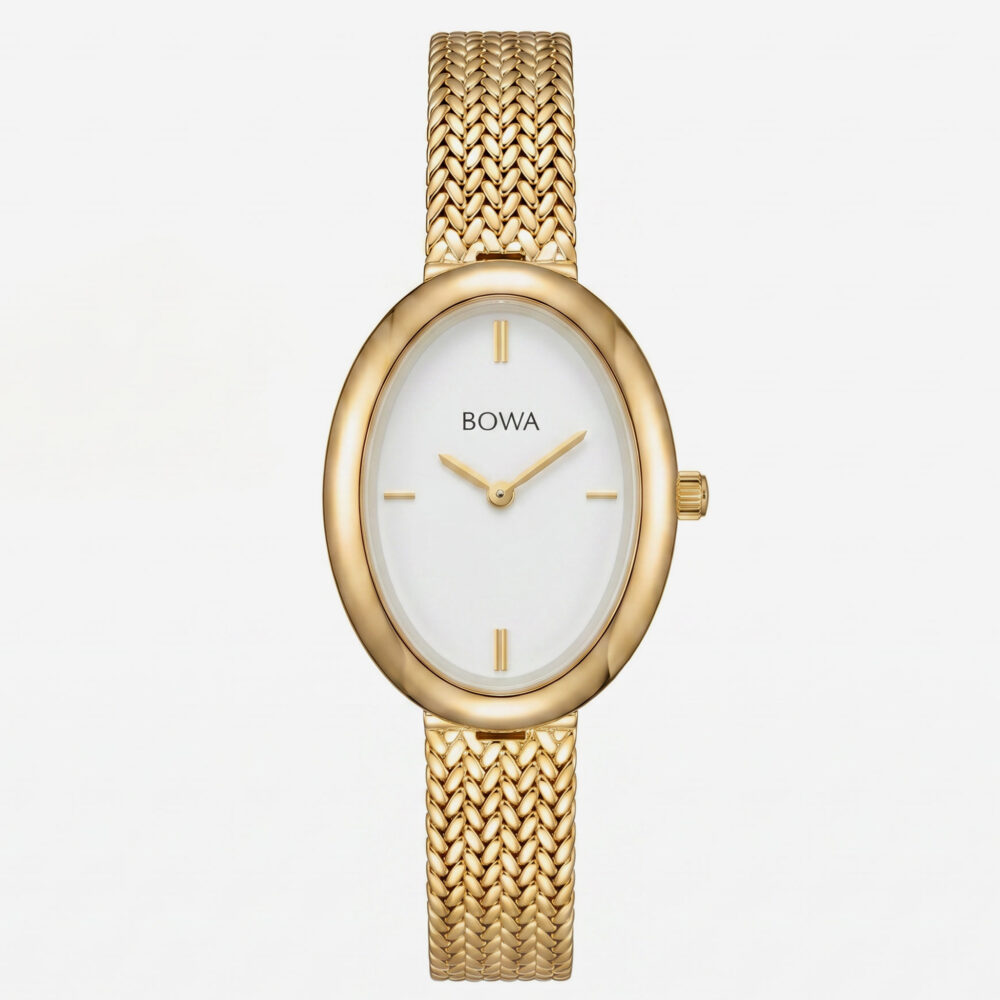 OSLO - White - Gold - Mesh