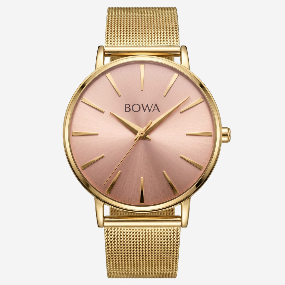 PRAHA - Pink - Gold - Mesh