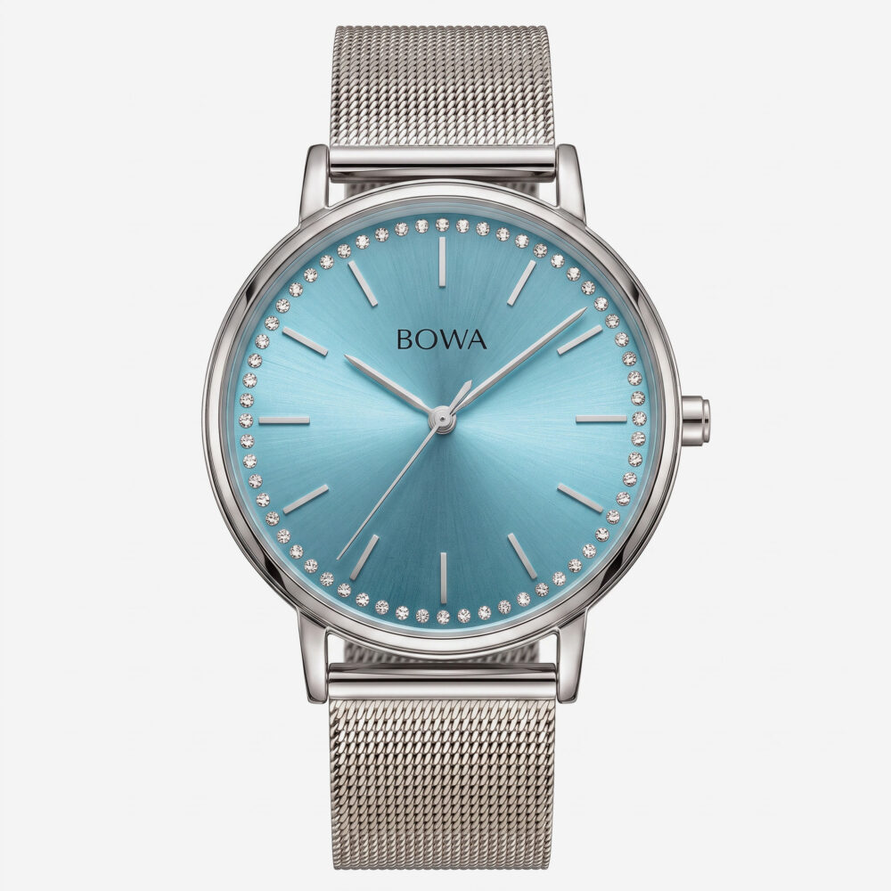 RIO - Ice Blue - Silver - Mesh
