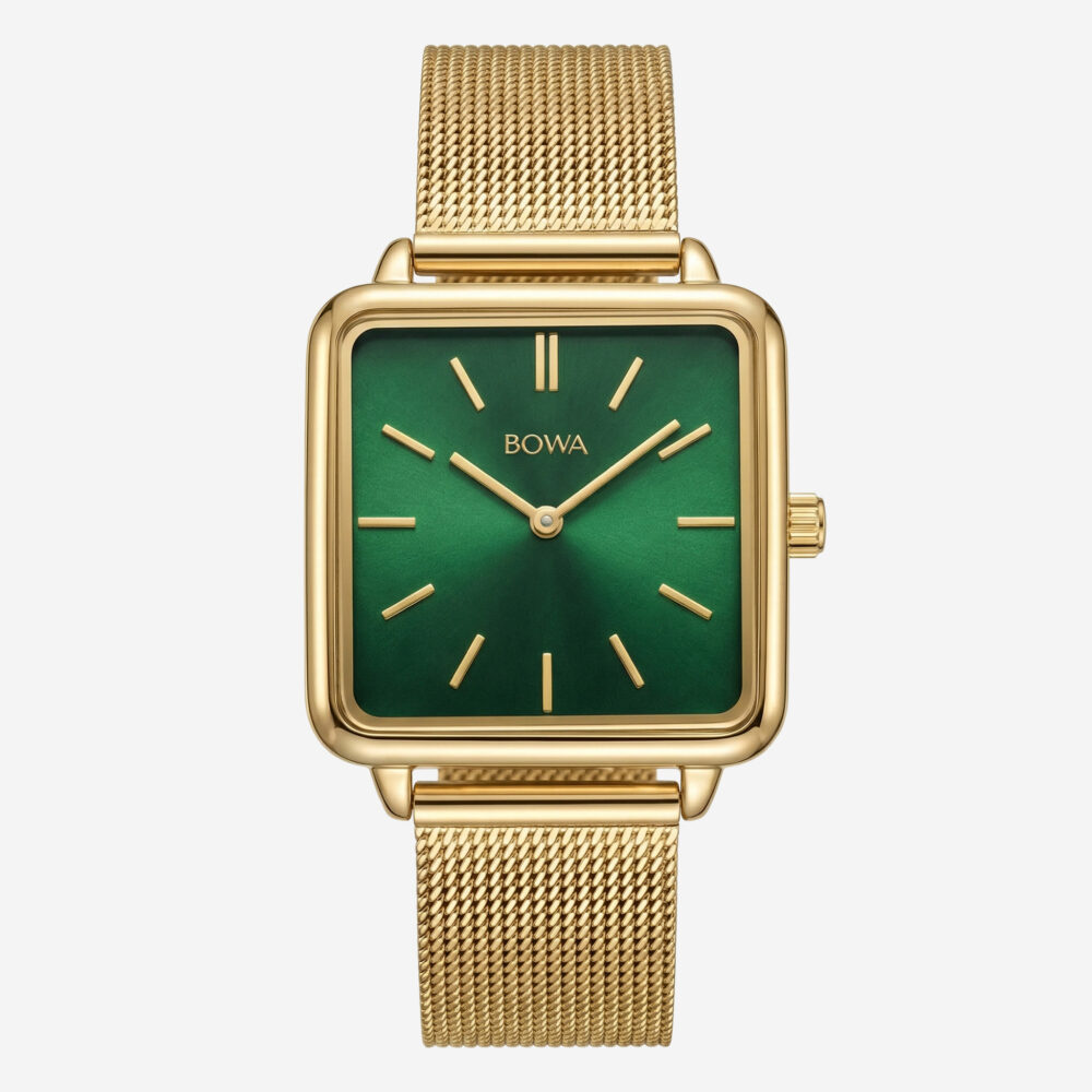 VIENNA - Green - Gold - Mesh